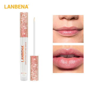 LANBENA  Lip Care Serum Plumper Repairing Moisturizing Lip Elasticity