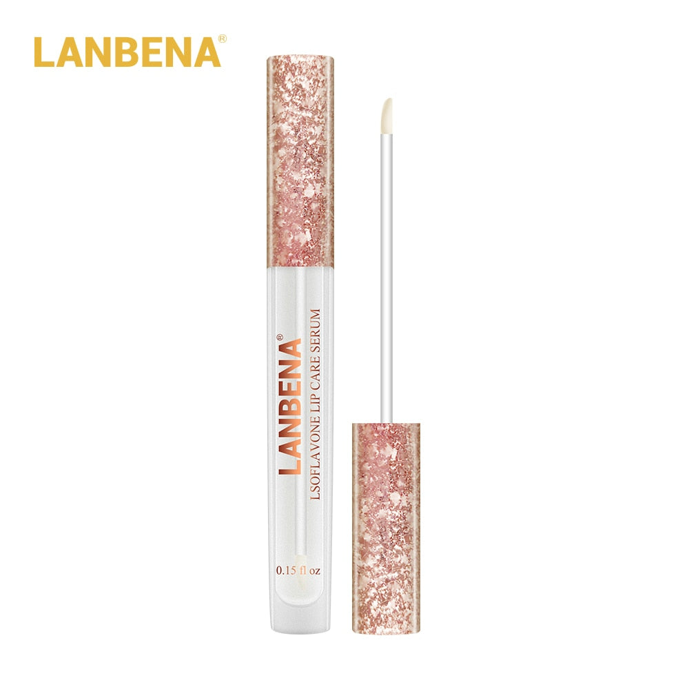 LANBENA  Lip Care Serum Plumper Repairing Moisturizing Lip Elasticity